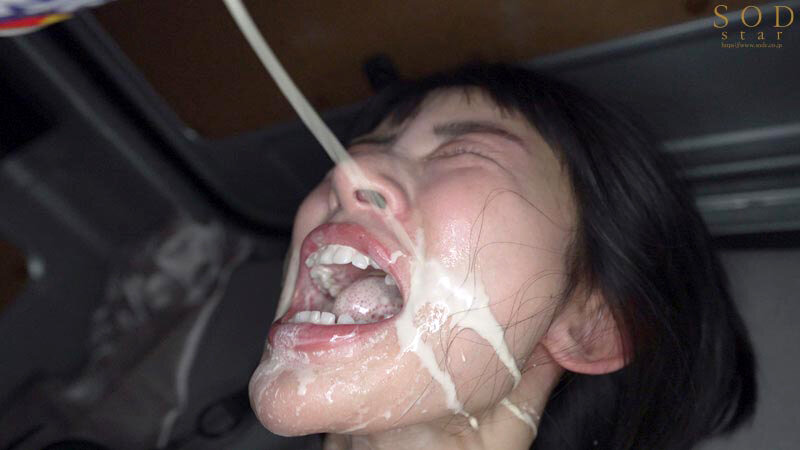宮島めいの疑似ぶっかけ顔射