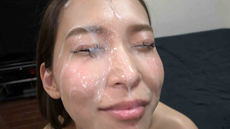 激かわ美女の濃厚ザーメンぶっかけ顔射