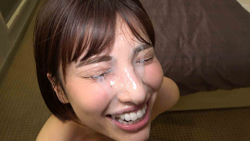 若宮はずきの濃厚ザーメンぶっかけ顔射