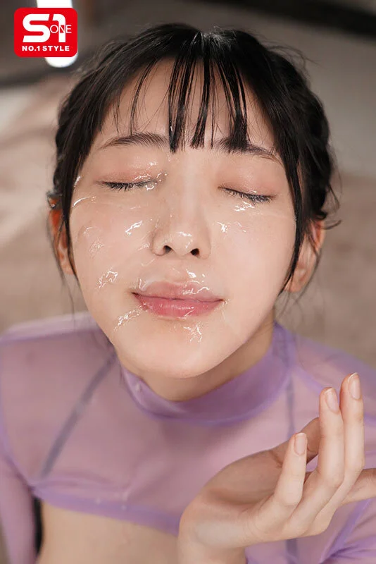 紫堂るいの濃厚ザーメンぶっかけ顔射