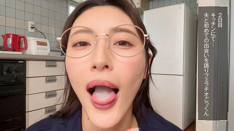 森沢かなの濃厚ザーメン口内射精ごっくん精飲