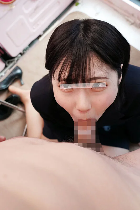 激かわ美女のマジックミラー号就活スーツフェラ