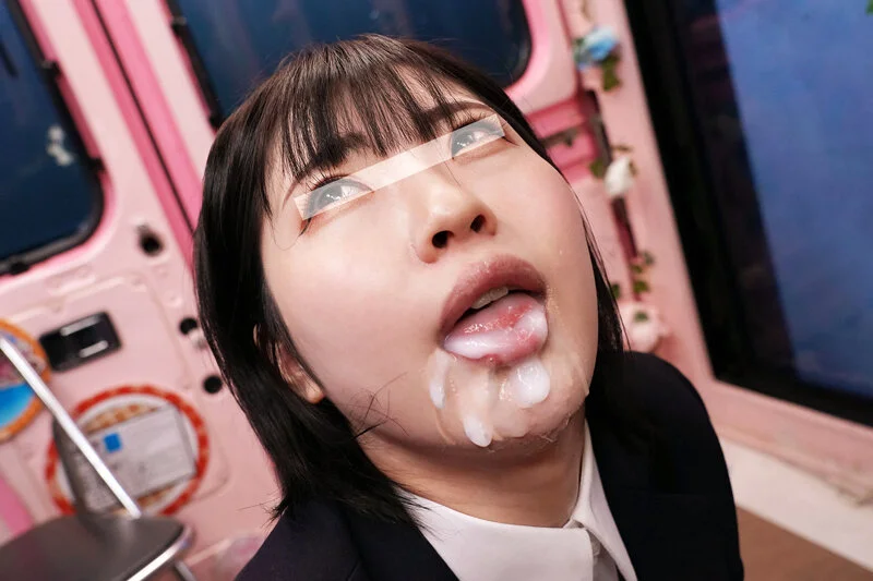 激かわ美女のマジックミラー号OL就活スーツフェラ濃厚ザーメン口内射精ごっくん精飲